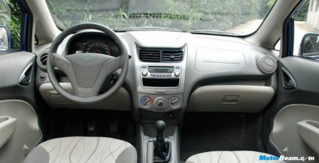 Chevrolet Sail Interior