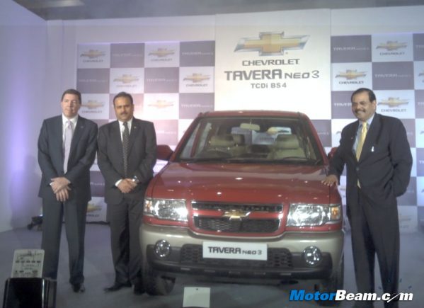 Chevrolet Tavera Neo 3 Launch