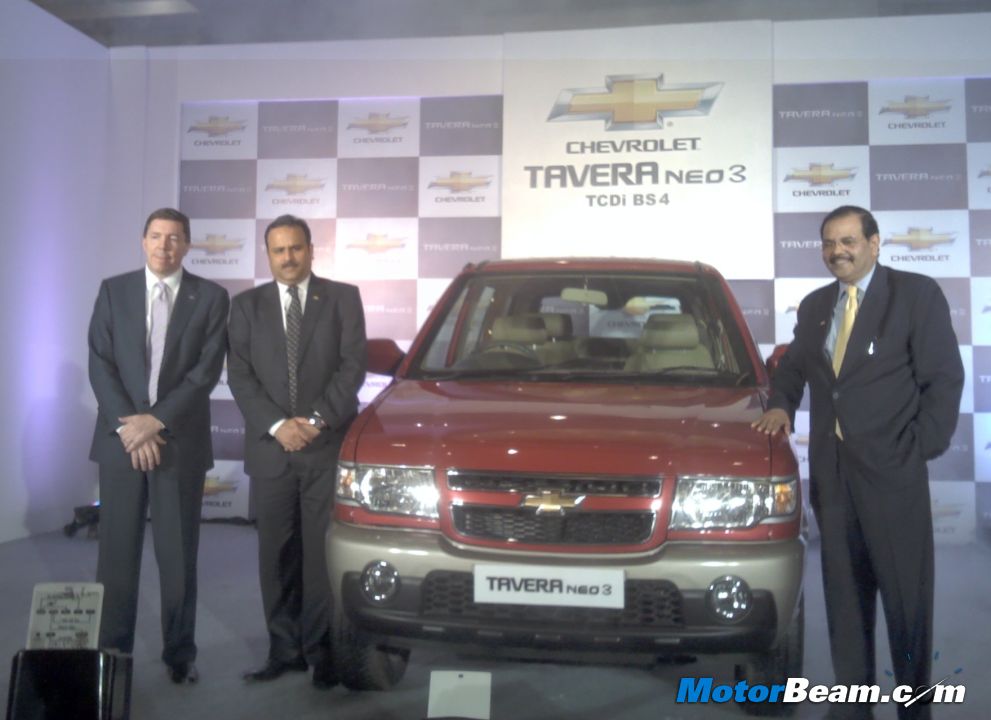 Chevrolet Tavera Neo 3 Launch Chevrolet Tavera Neo 3 Launch
