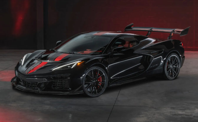 Chevy Corvette ZR1X front