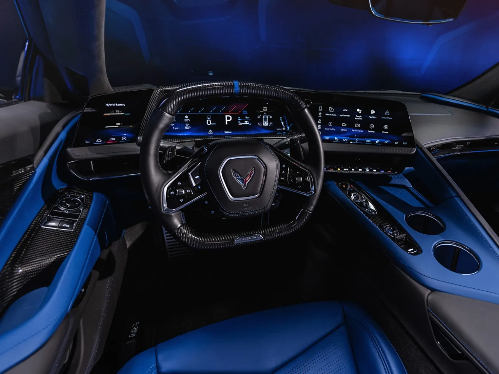 Chevy Corvette ZR1X interior dashboard