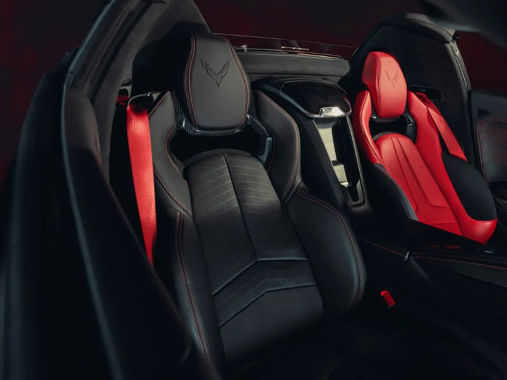 Chevy Corvette ZR1X interior seats