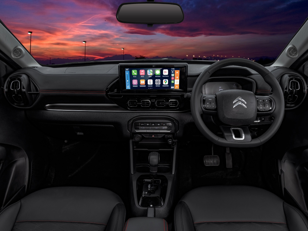 Citroen Basalt Dark Edition interior