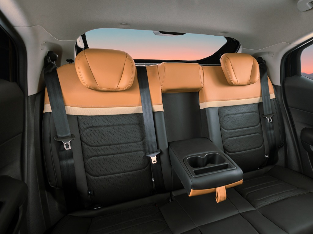 Citroen Basalt X rear seats
