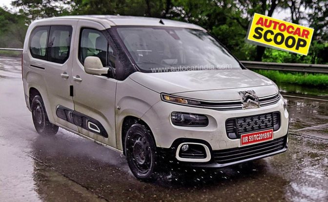 Citroen Berlingo Spied Front