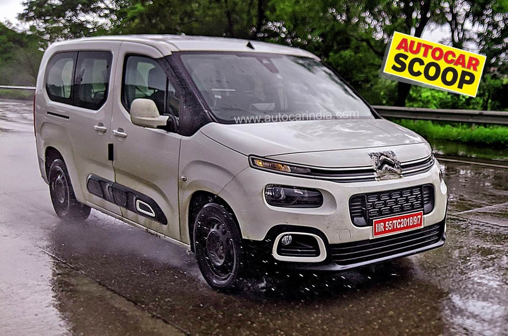 Citroen Berlingo Spied Front