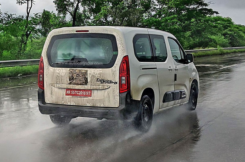 Citroen Berlingo Spied Rear