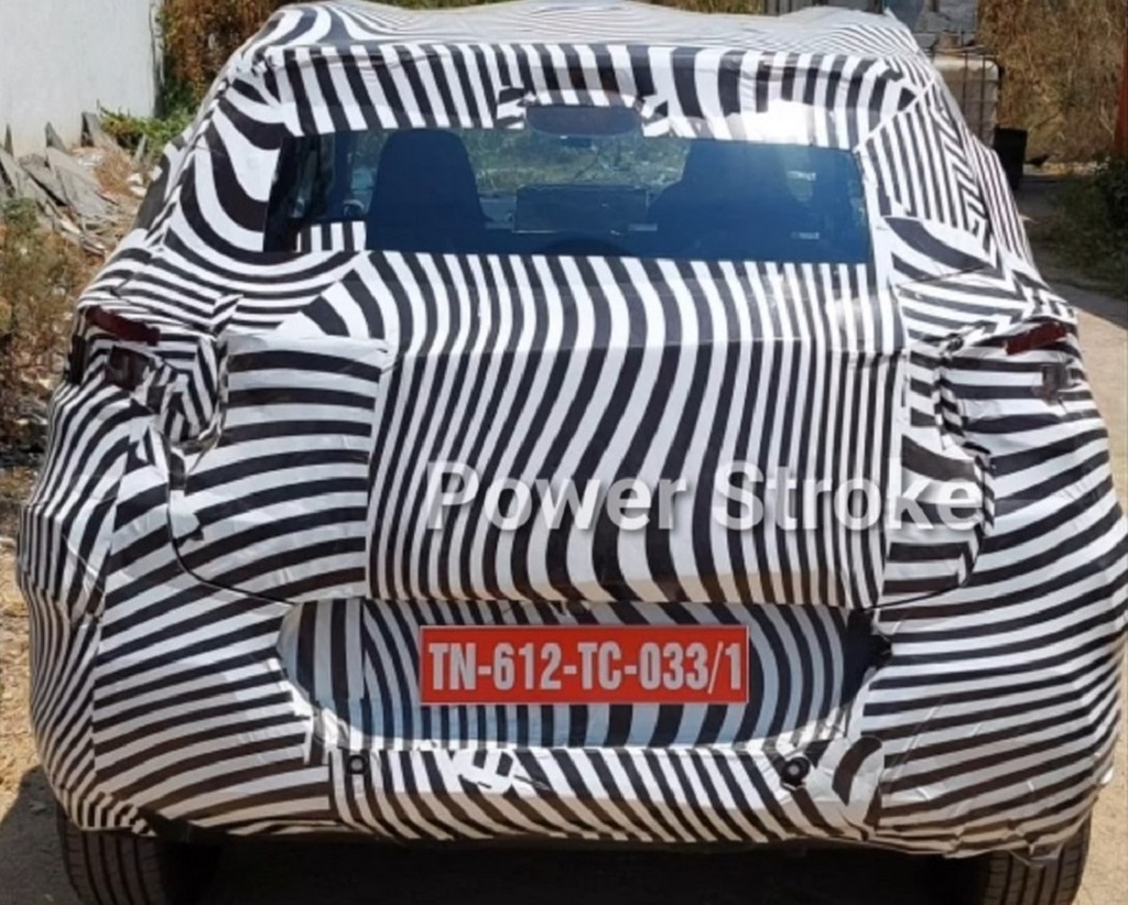 Citroen C21 Spied Rear