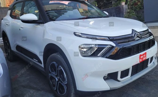 Citroen C3 Aircross Automatic Spied