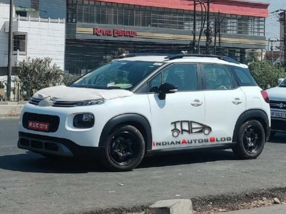 Citroen C3 Aircross Spied