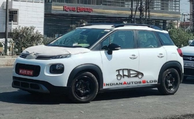 Citroen C3 Aircross Spied