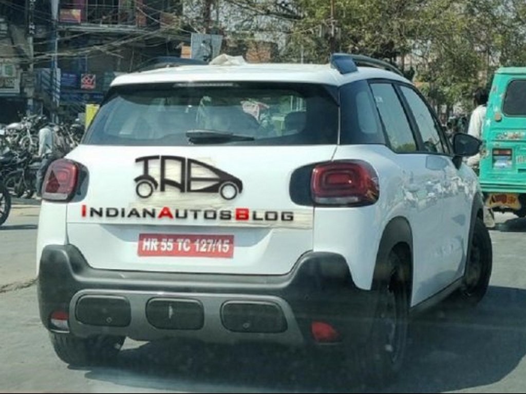 Citroen C3 Aircross Spied Rear