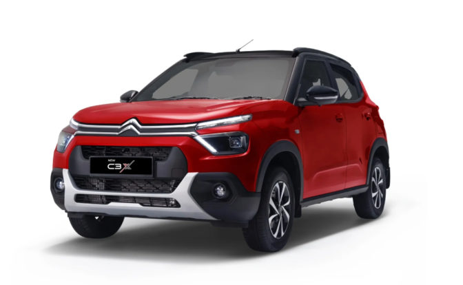 Citroen C3X front