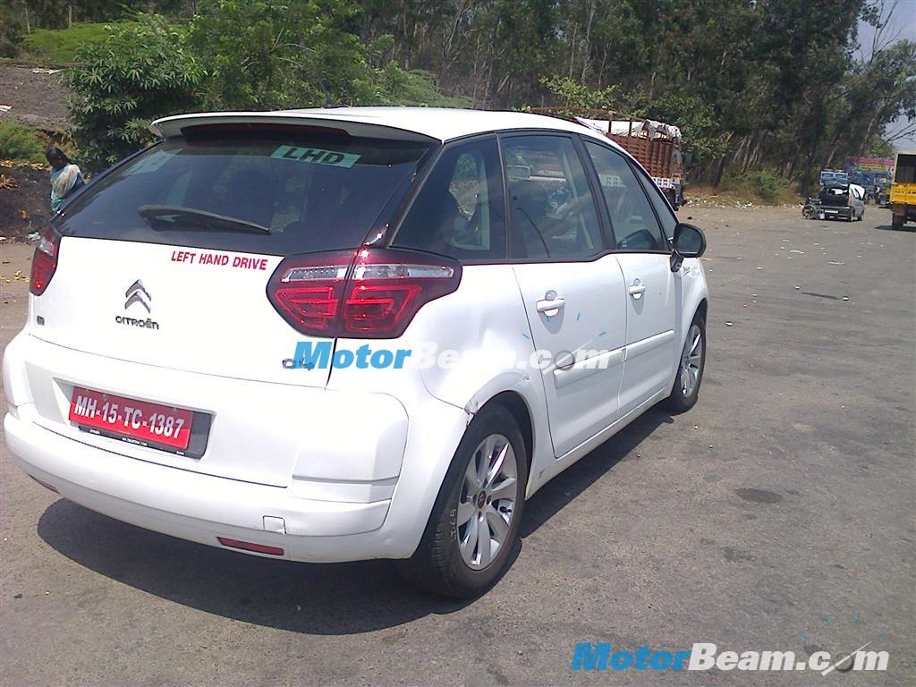 Citroen C4 Picasso India Scoop