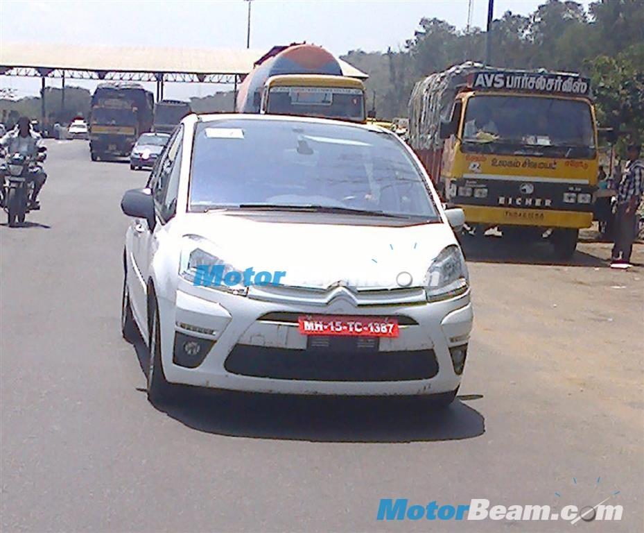 Citroen C4 Picasso Spy