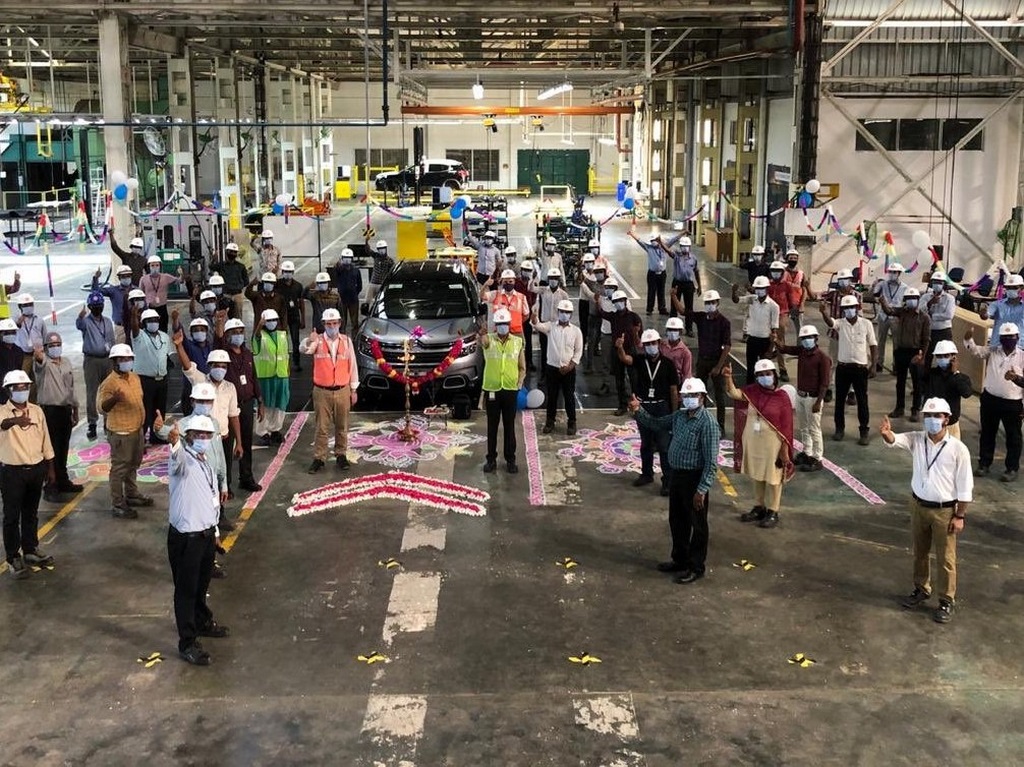 Citroen C5 Aircross Trial Production