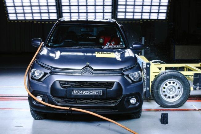Citroen eC3 Crash Test Global NCAP