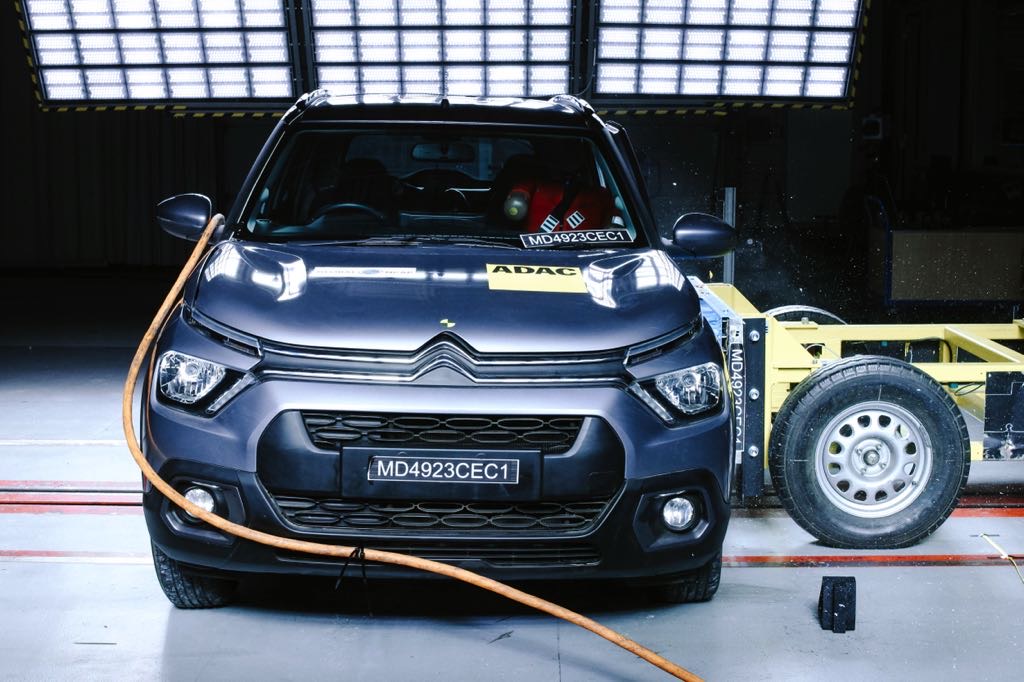 Citroen eC3 Crash Test Global NCAP