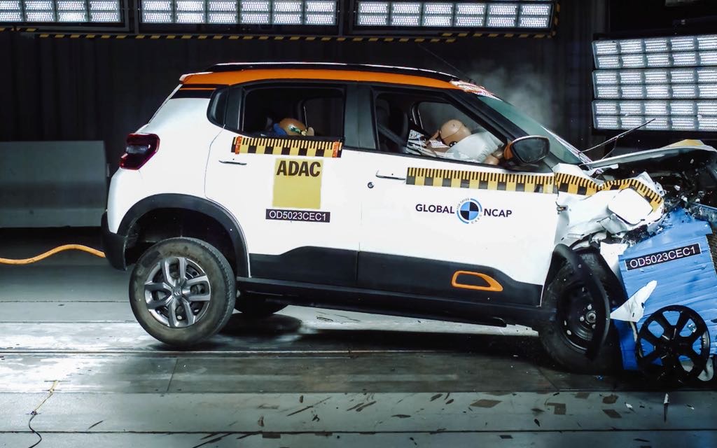 Citroen eC3 Crash Test