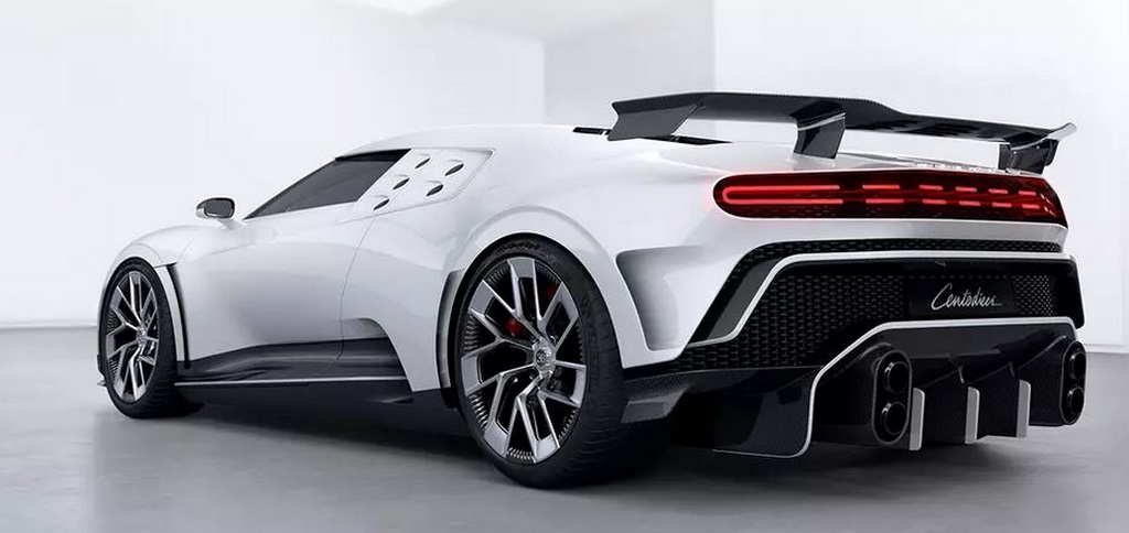 Cristiano Ronaldo Bugatti Centodieci Rear