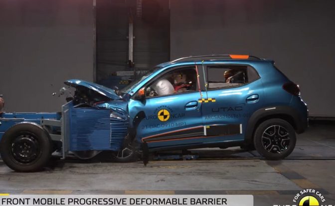Dacia Spring Electric Euro NCAP
