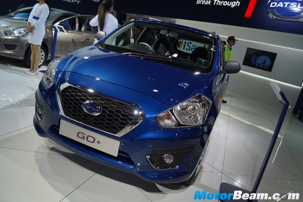 Datsun GO+ Blue 1