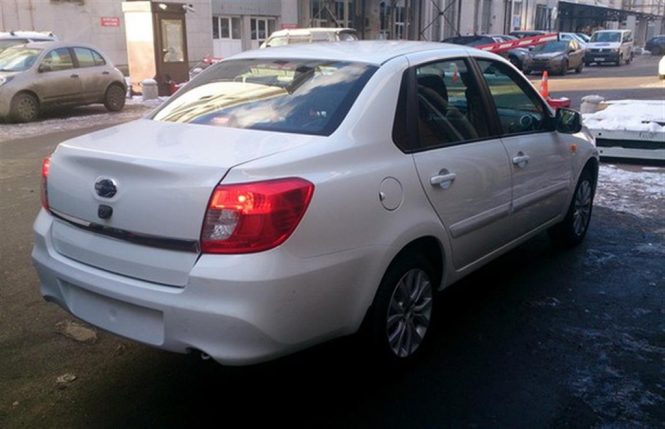 Datsun GO Sedan Russia Rear