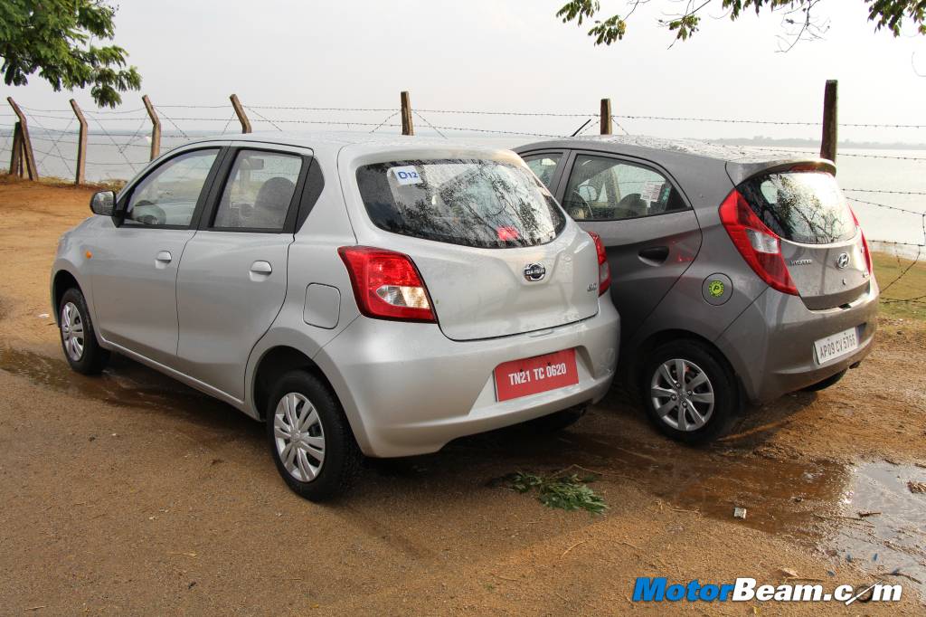 Datsun GO vs Hyundai Eon Test Drive Datsun GO vs Hyundai Eon Test Drive