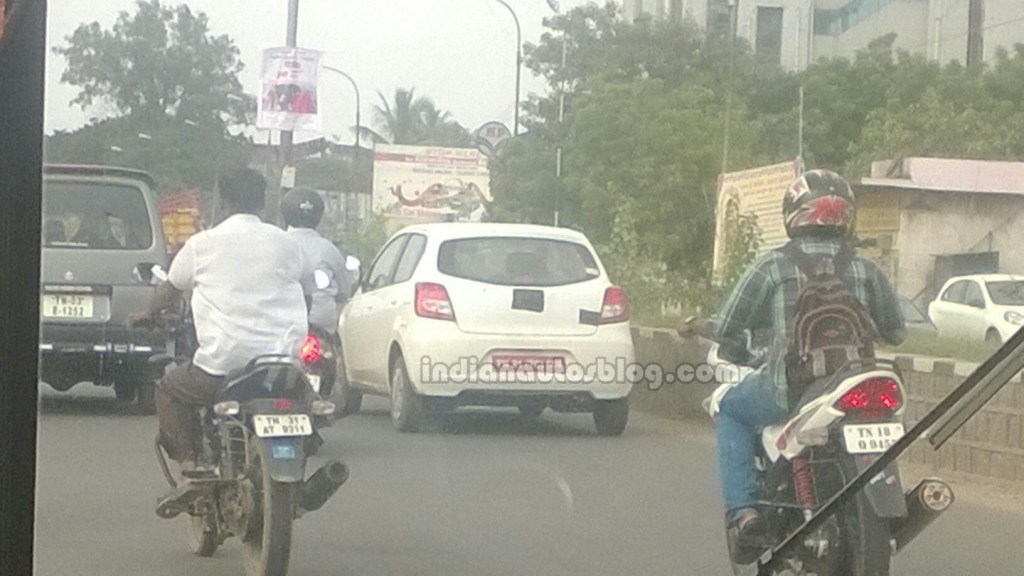 Datsun Go Spied Rear