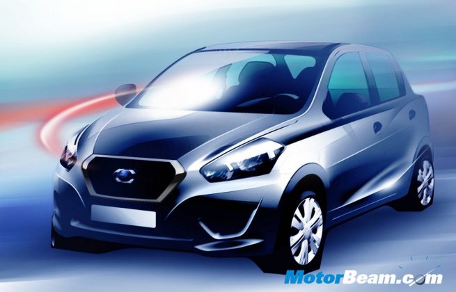 Datsun Hatchback Sketch