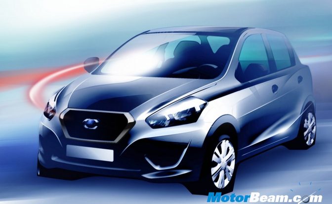 Datsun Hatchback Sketch