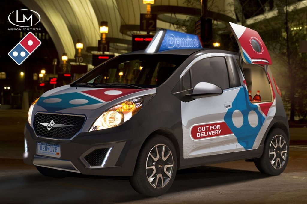 Domino's Pizza Delivery Vehicle