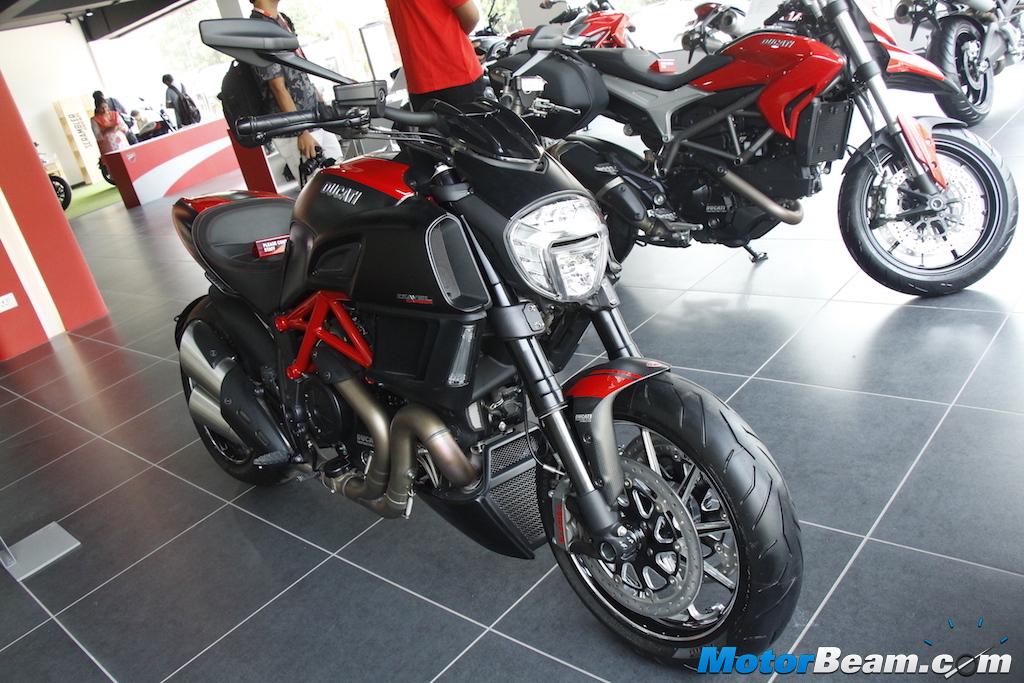 Ducati India Launch Diavel
