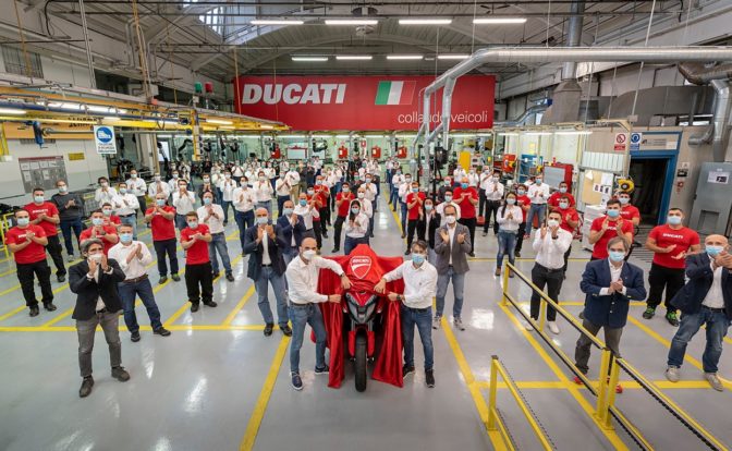 Ducati Multistrada V4 Production