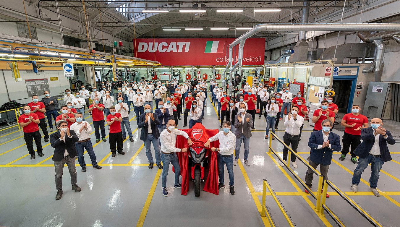 Ducati Multistrada V4 Production