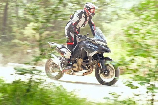 Ducati Multistrada V4 Spied