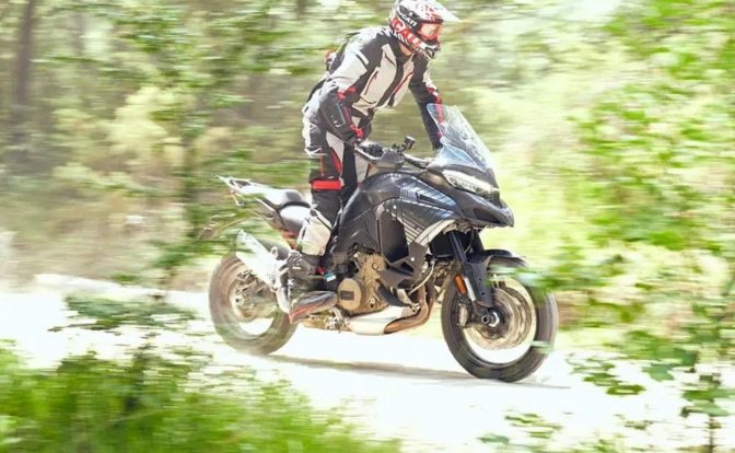 Ducati Multistrada V4 Spied