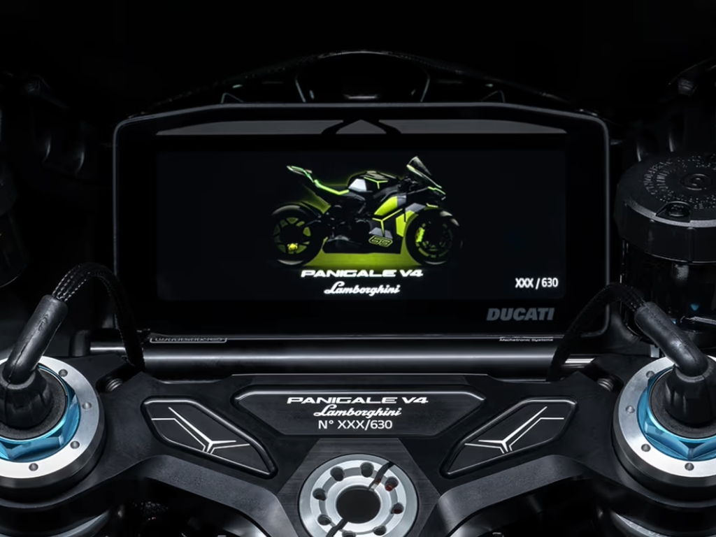 Ducati Panigale V4 Lamborghini tft