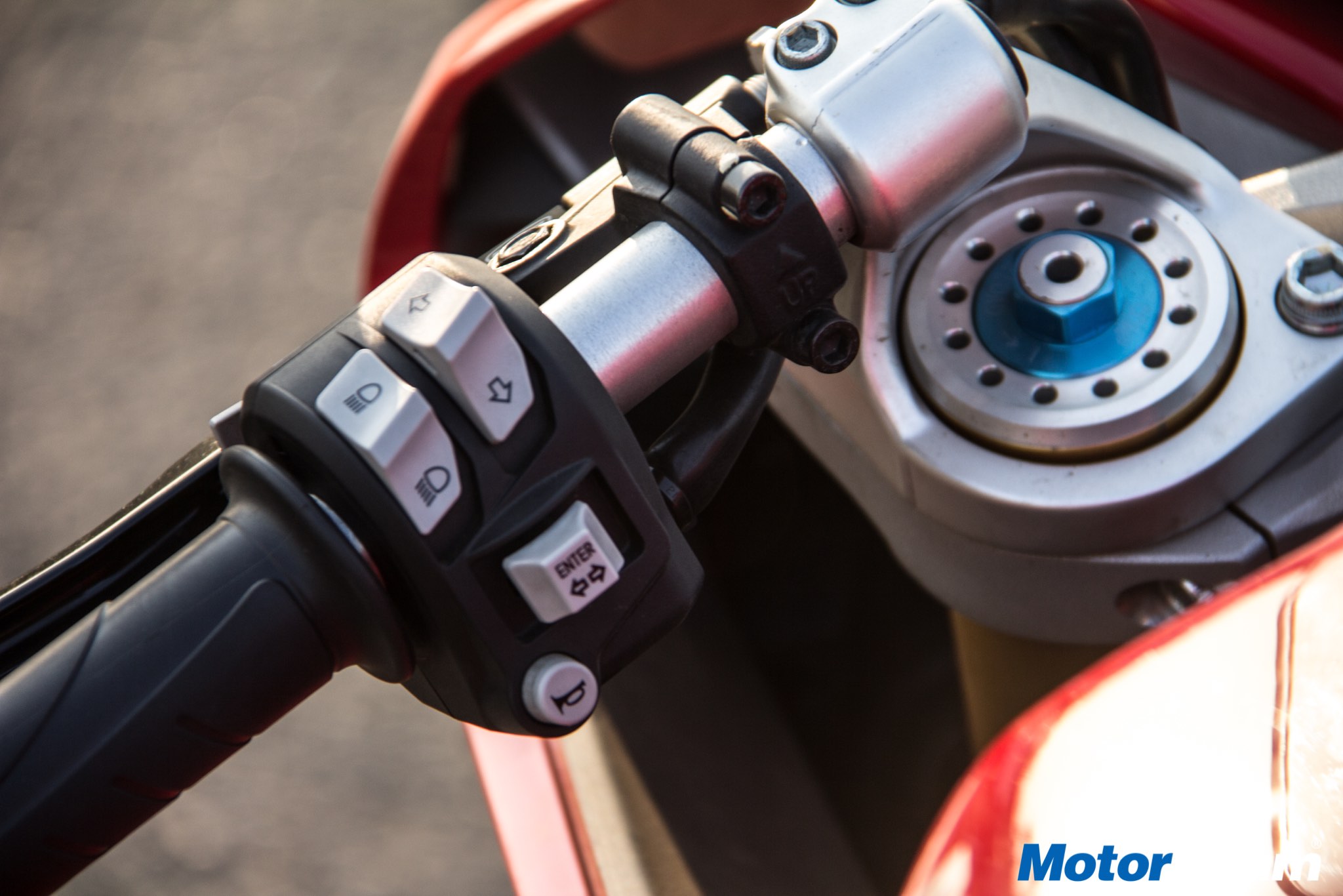 Ducati SuperSport S Left Switchgear