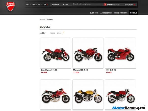 Ducati Shop India