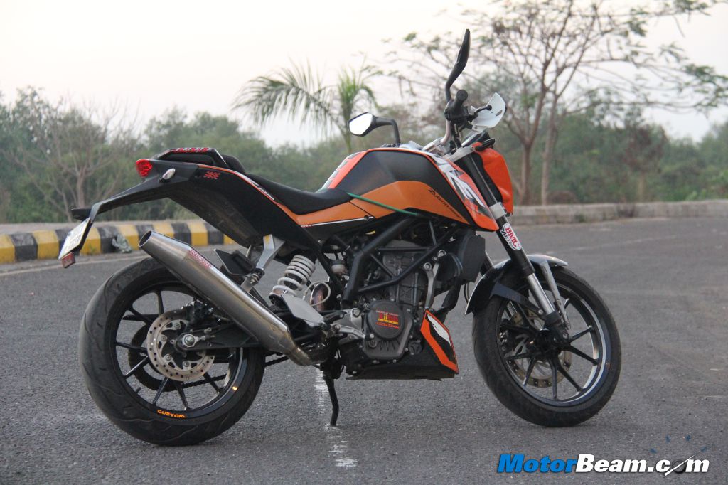 Duke 200 Free Flow Exhaust