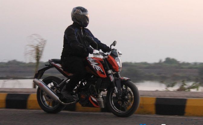 Duke 200 Sports Exhaust