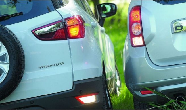 EcoSport vs Duster tail lamps