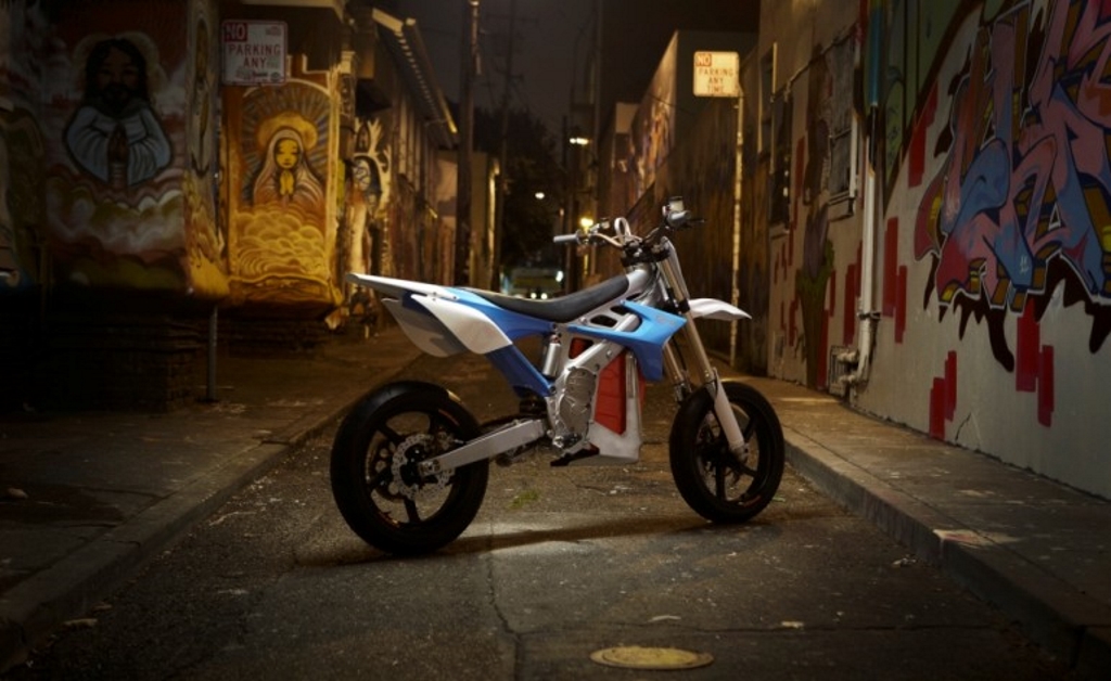 Electric US Military Stealth Motorcycle