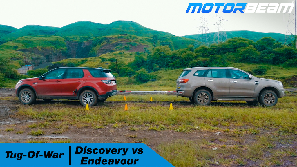 Endeavour vs Discovery Sport Tug Of War