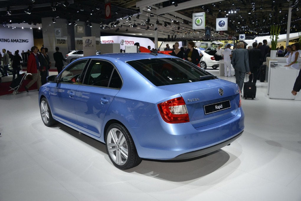 Europe Skoda Rapid Rear