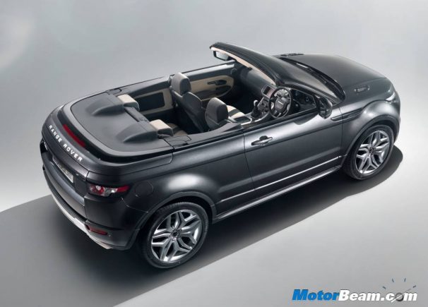 Evoque Roof Down Interiors