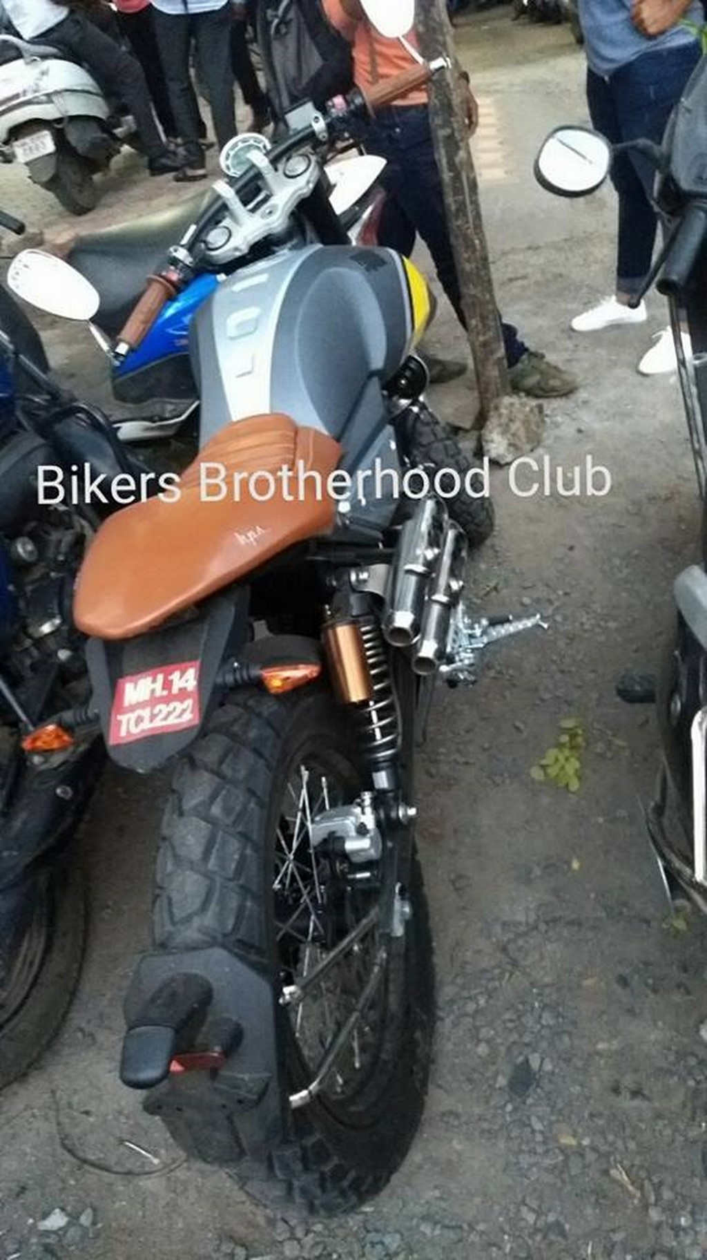 FB Mondial 125 Rear Spotted