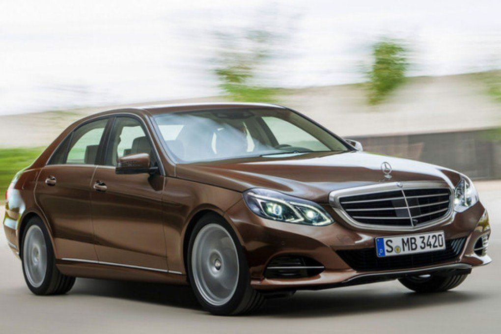 Facelifted 2013 Mercedes Benz E-Class Front