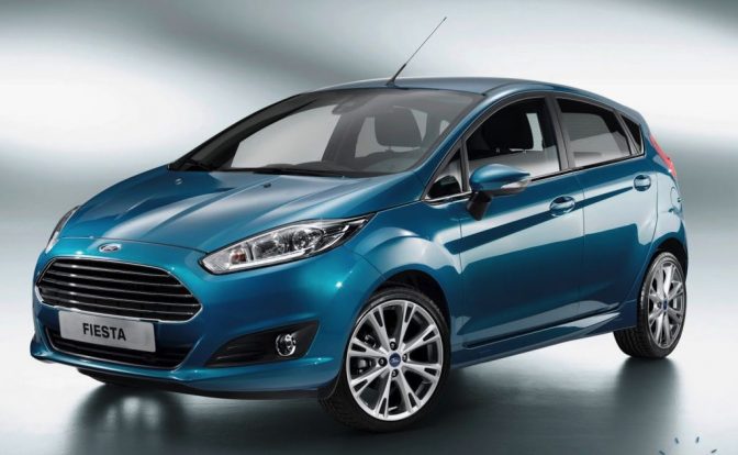 Facelifted Ford Fiesta